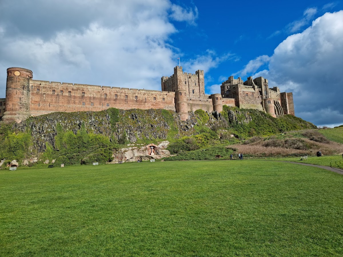 Bamburgh Castle, further view