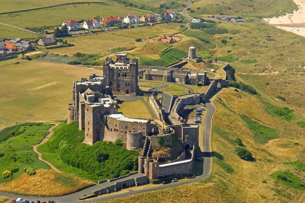 Bamburgh Castle, further view