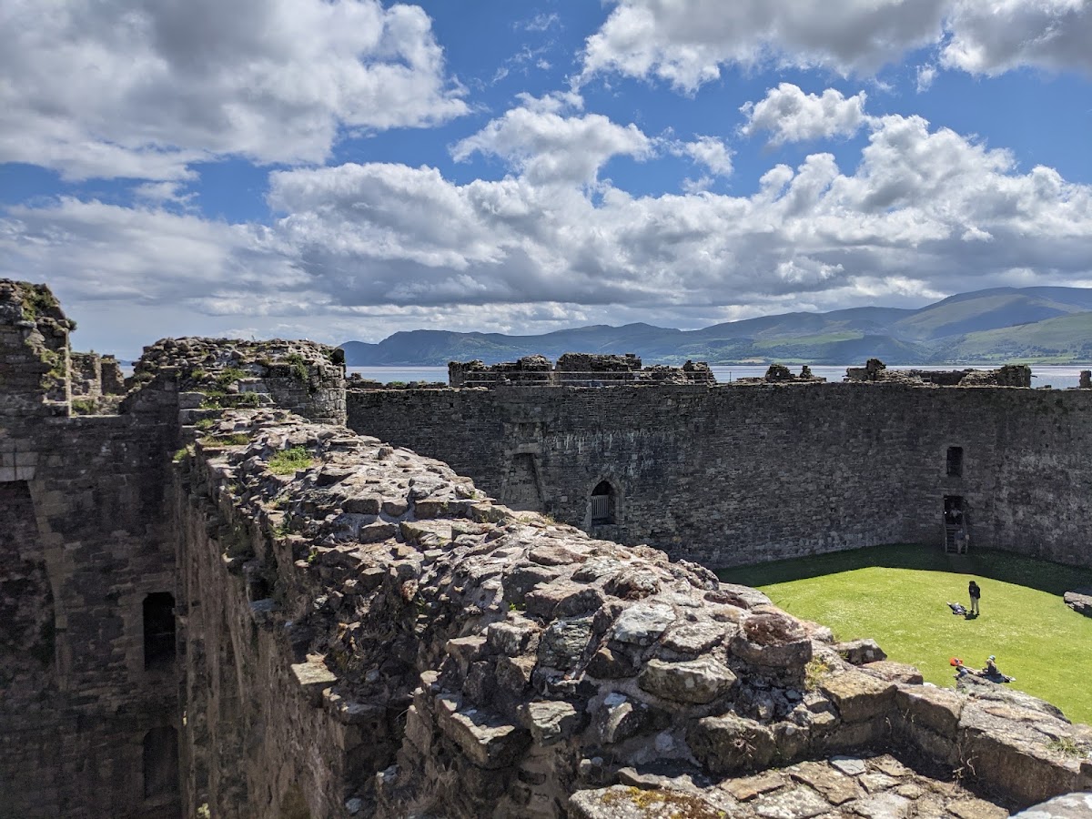 Beaumaris Castle, further view