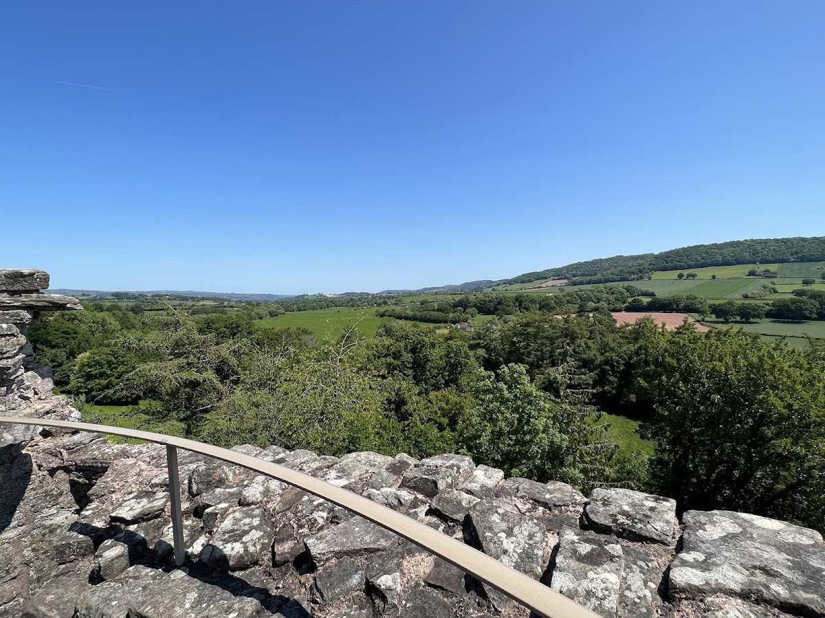Bronllys Castle, further view