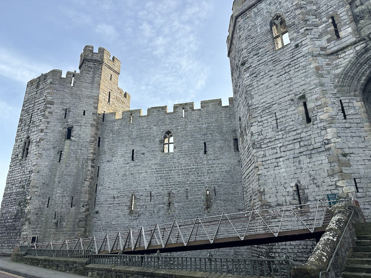 Caernarfon Castle, further view