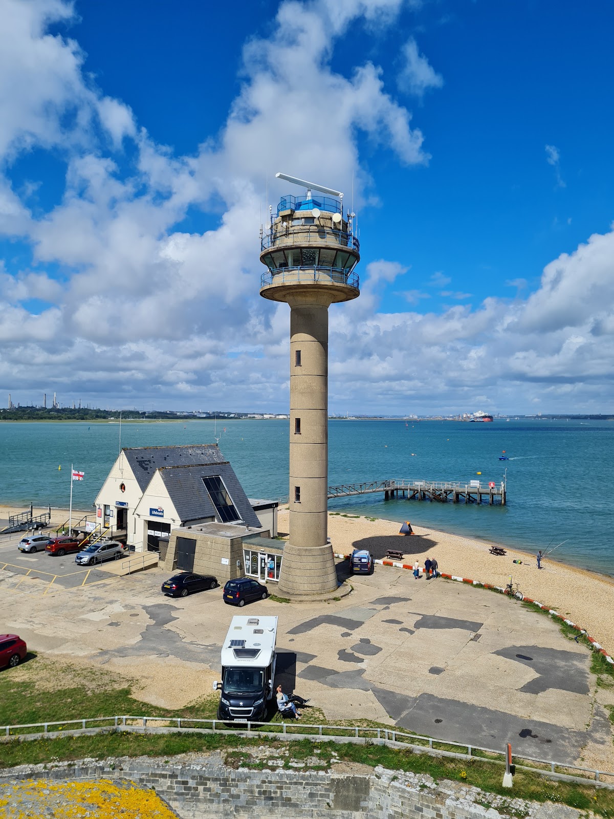 Calshot Castle, further view