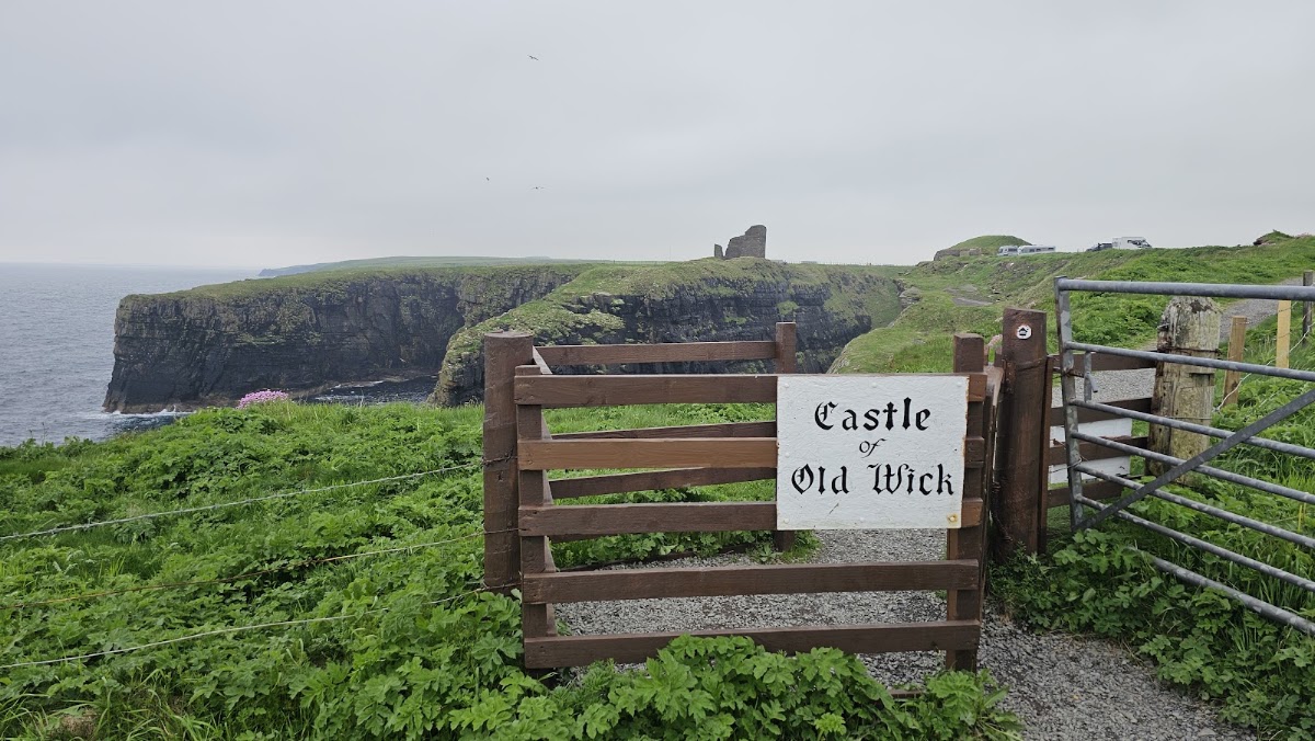 Castle of Old Wick, further view