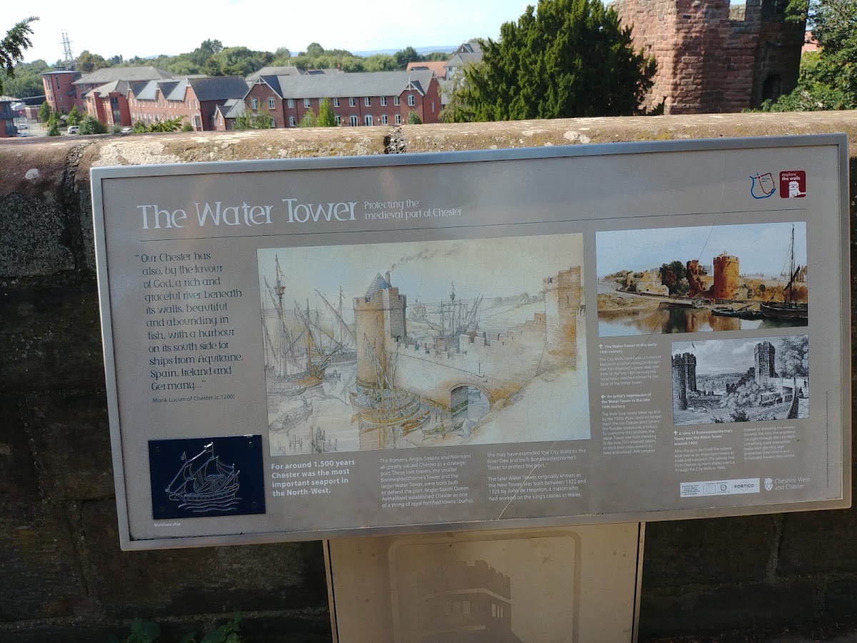 Chester Castle: Agricola Tower and Castle Walls, further view