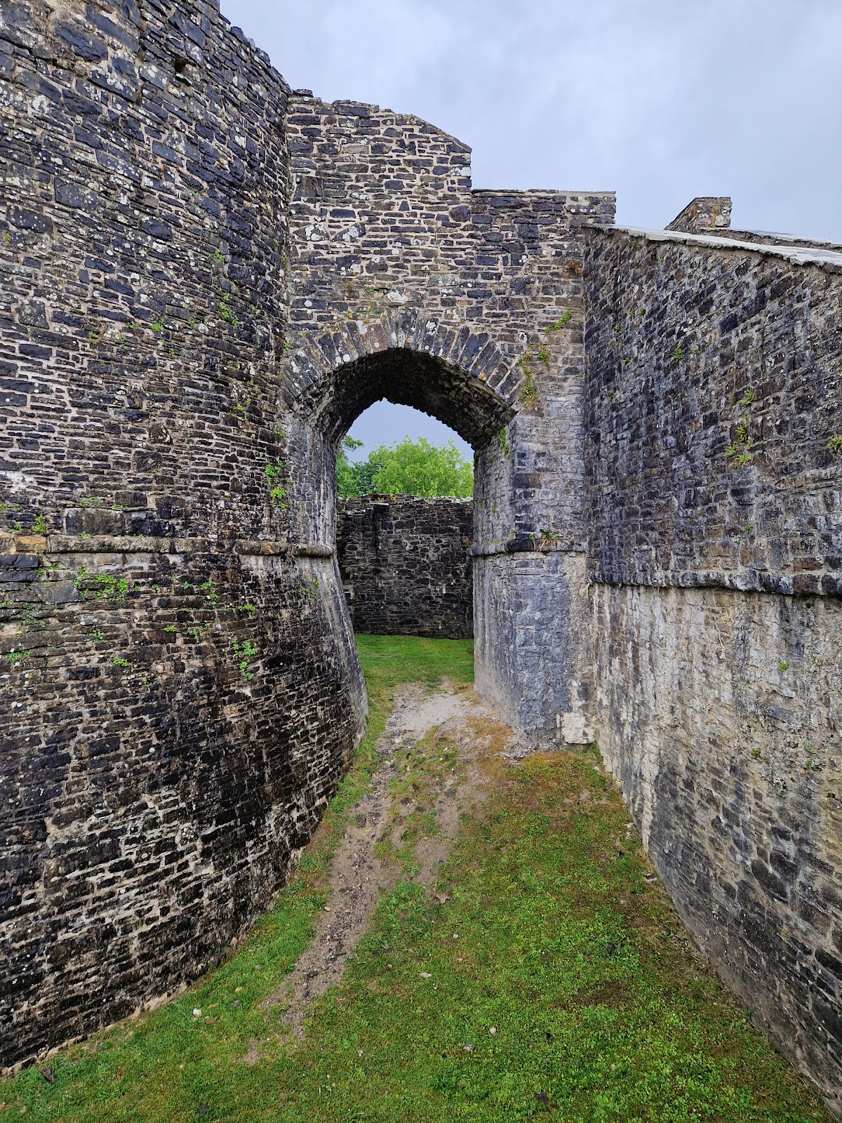 Dinefwr Castle, further view
