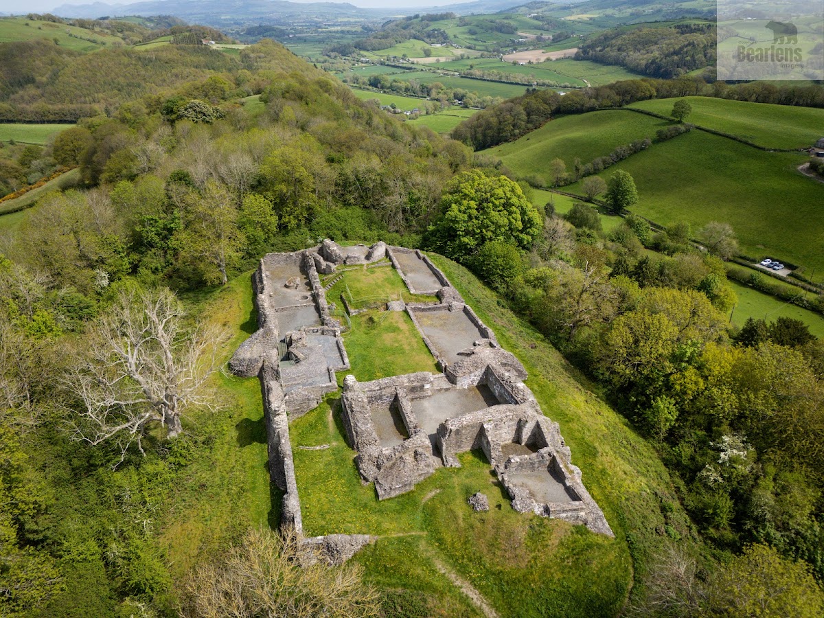 Dolforwyn Castle, further view