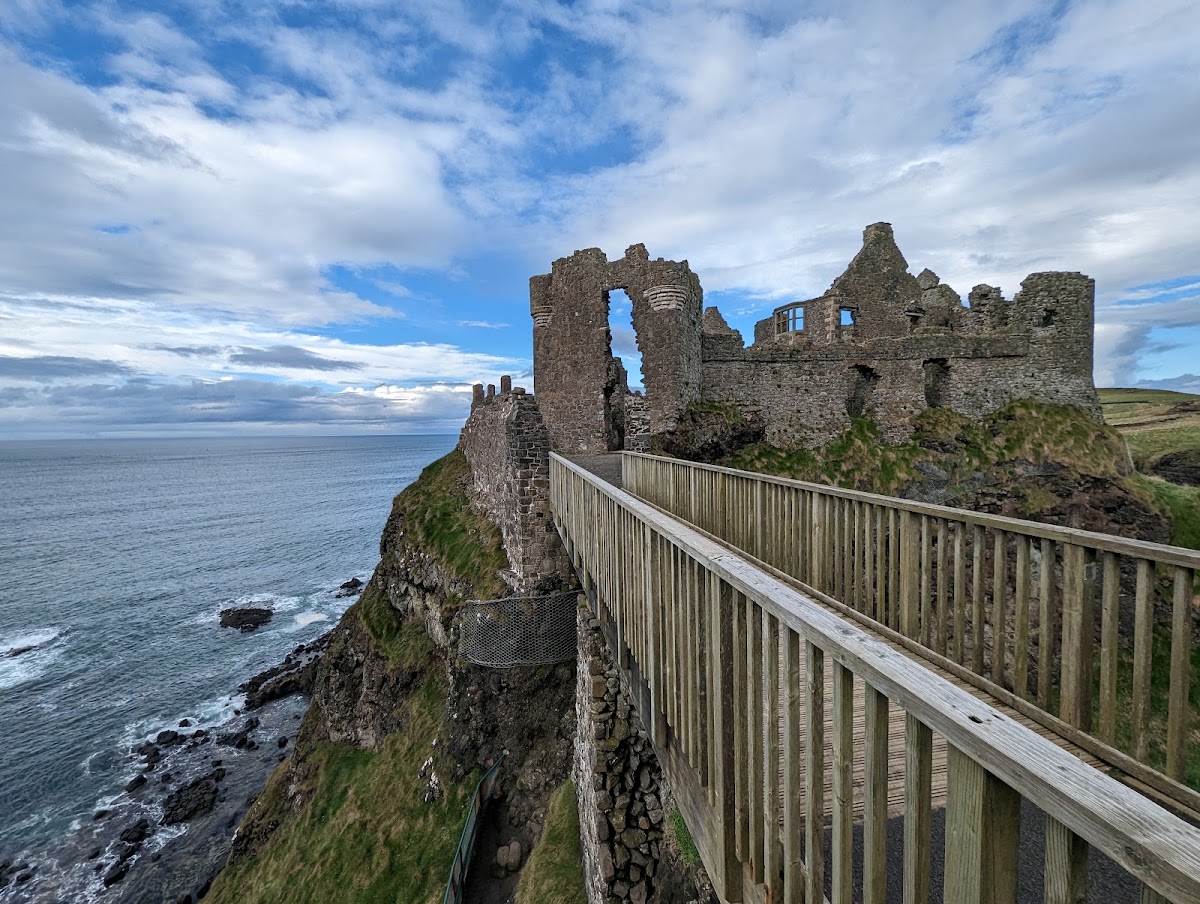 Dunluce Castle, further view