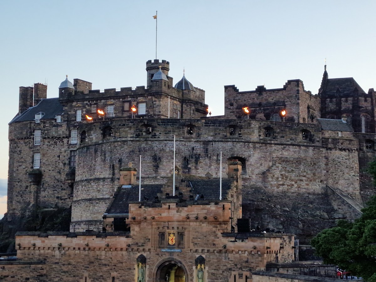 Edinburgh Castle, further view