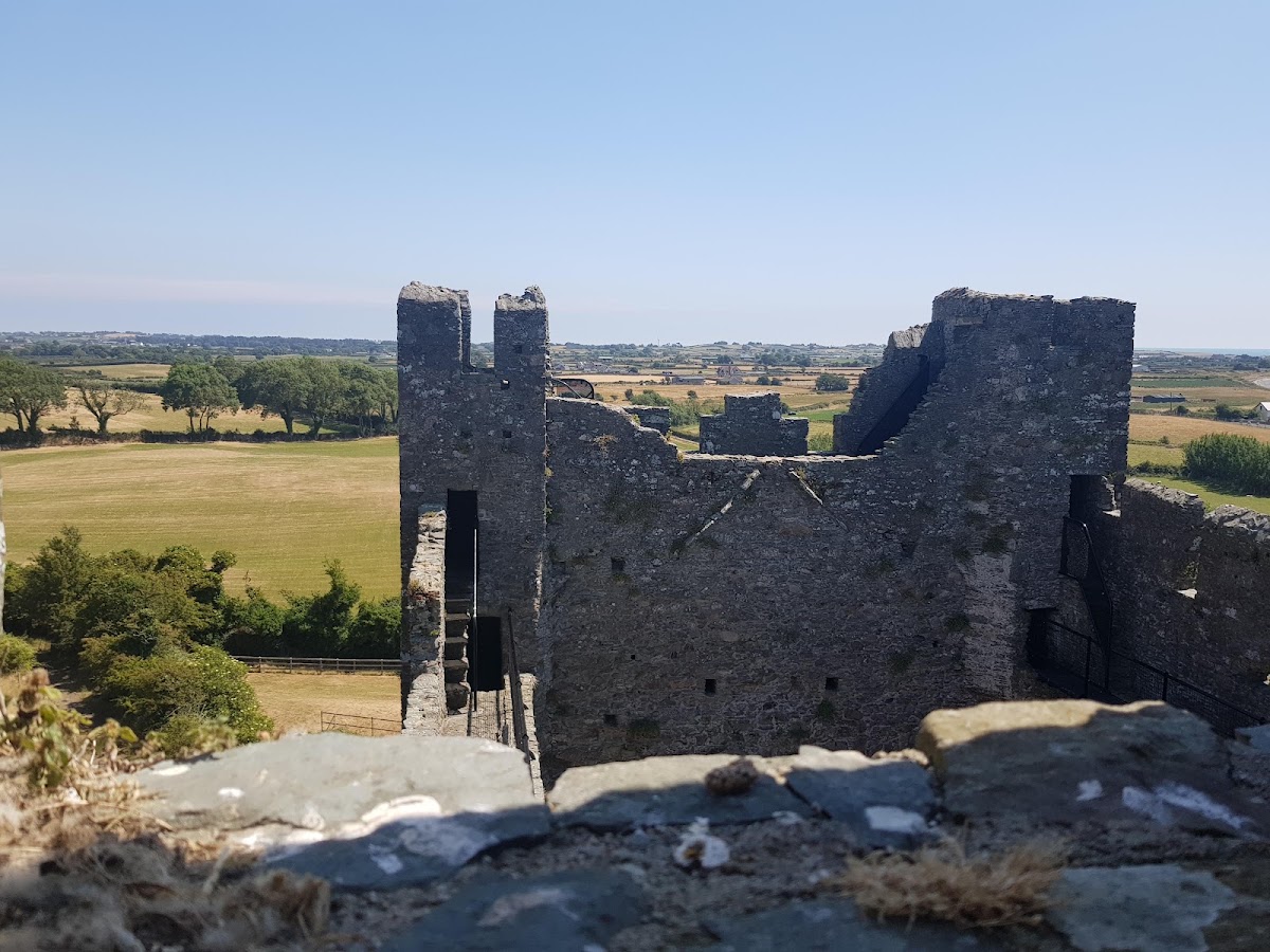 Greencastle Royal Castle, further view
