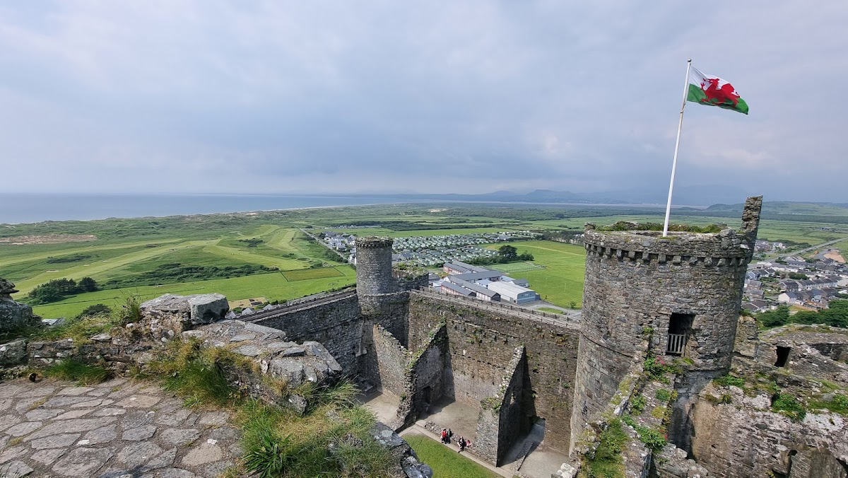 Harlech Castle, further view