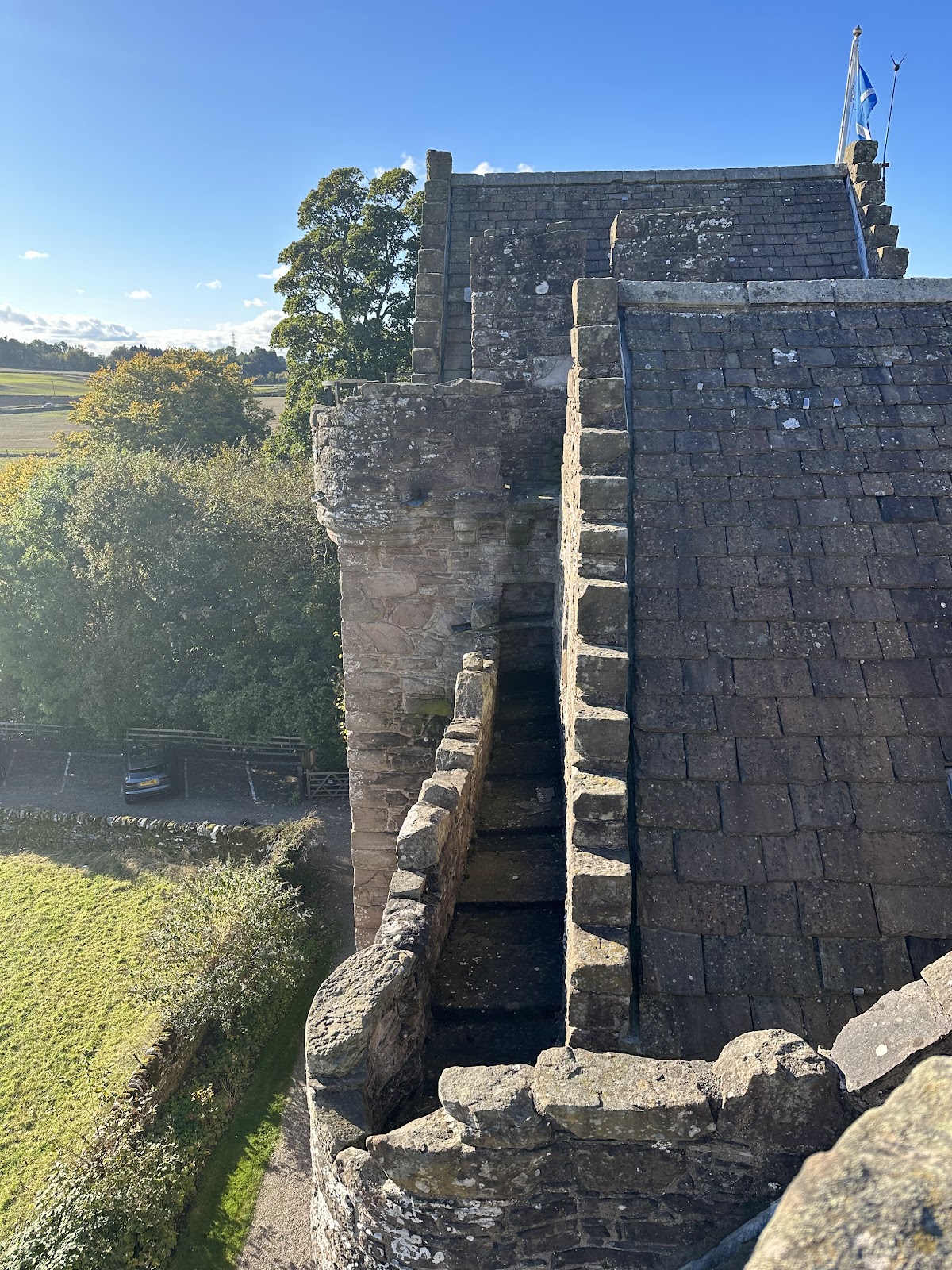 Huntingtower Castle, further view