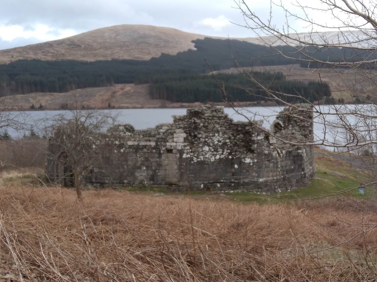 Loch Doon Castle, further view