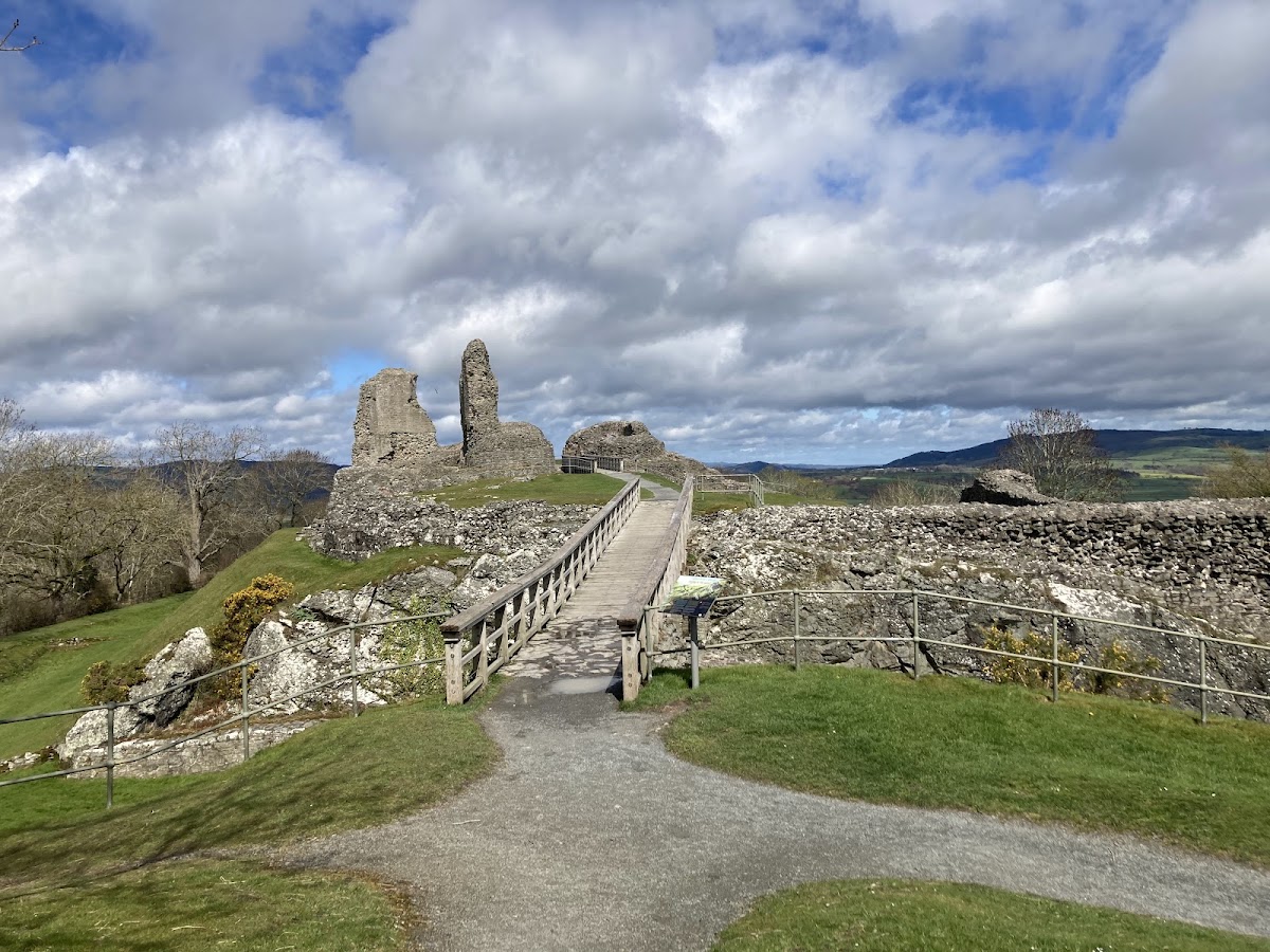 Montgomery Castle, further view