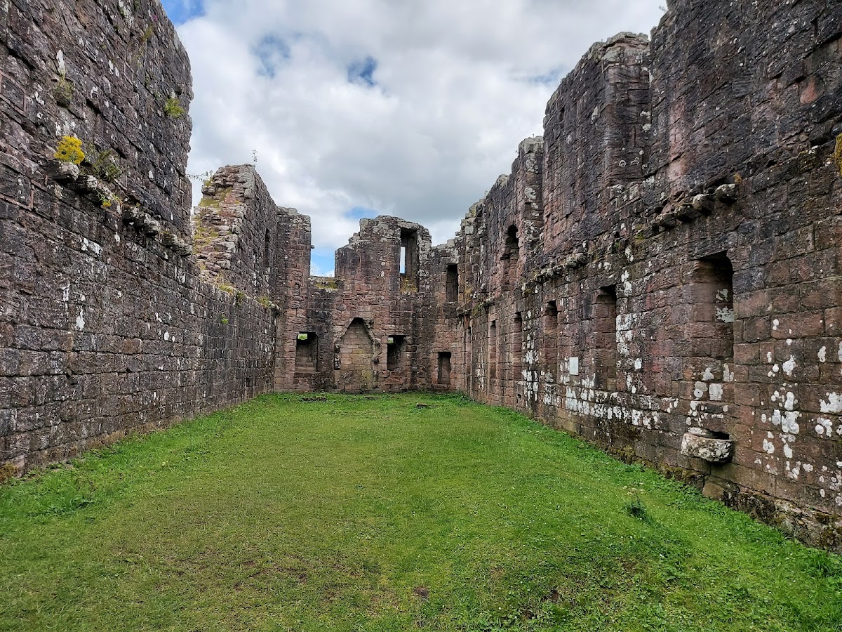 Morton Castle, further view