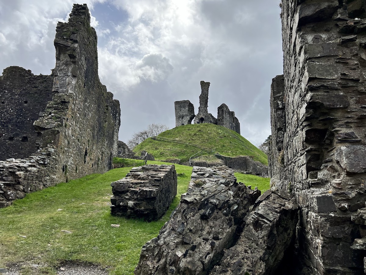 Okehampton Castle, further view