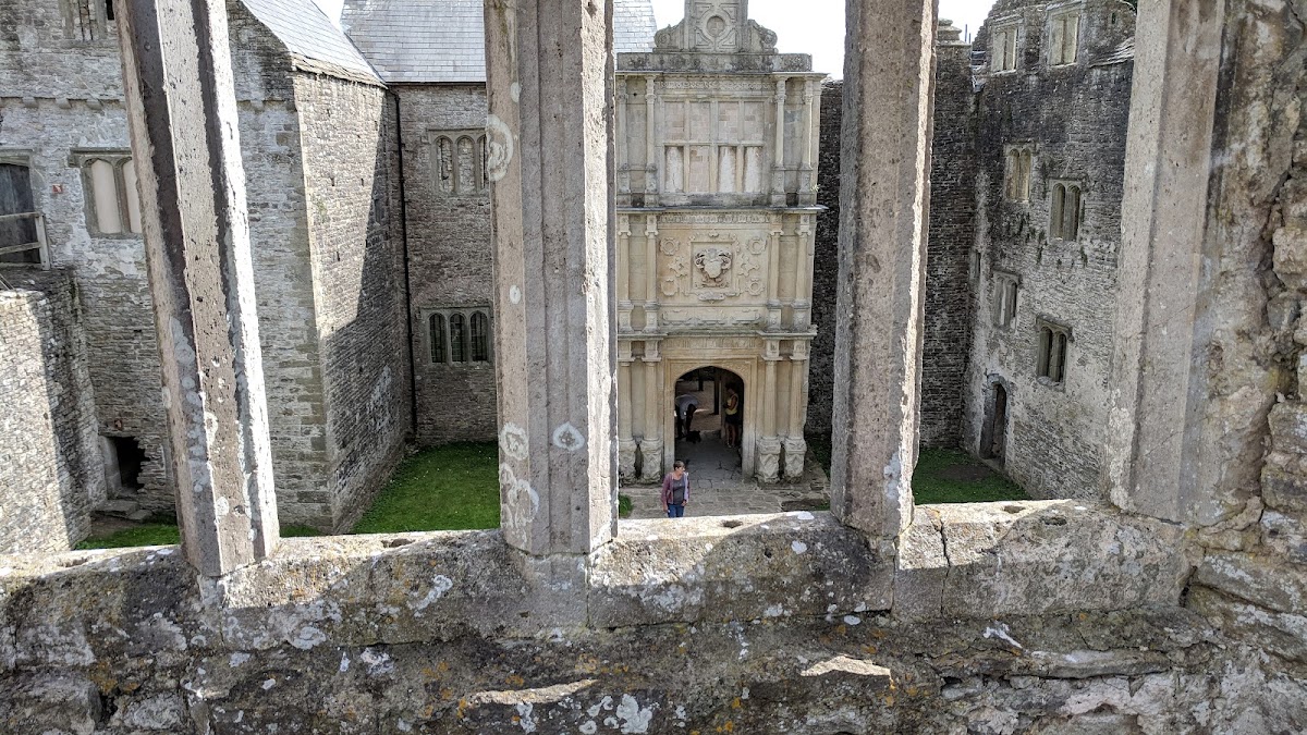 Old Beaupre Castle, further view