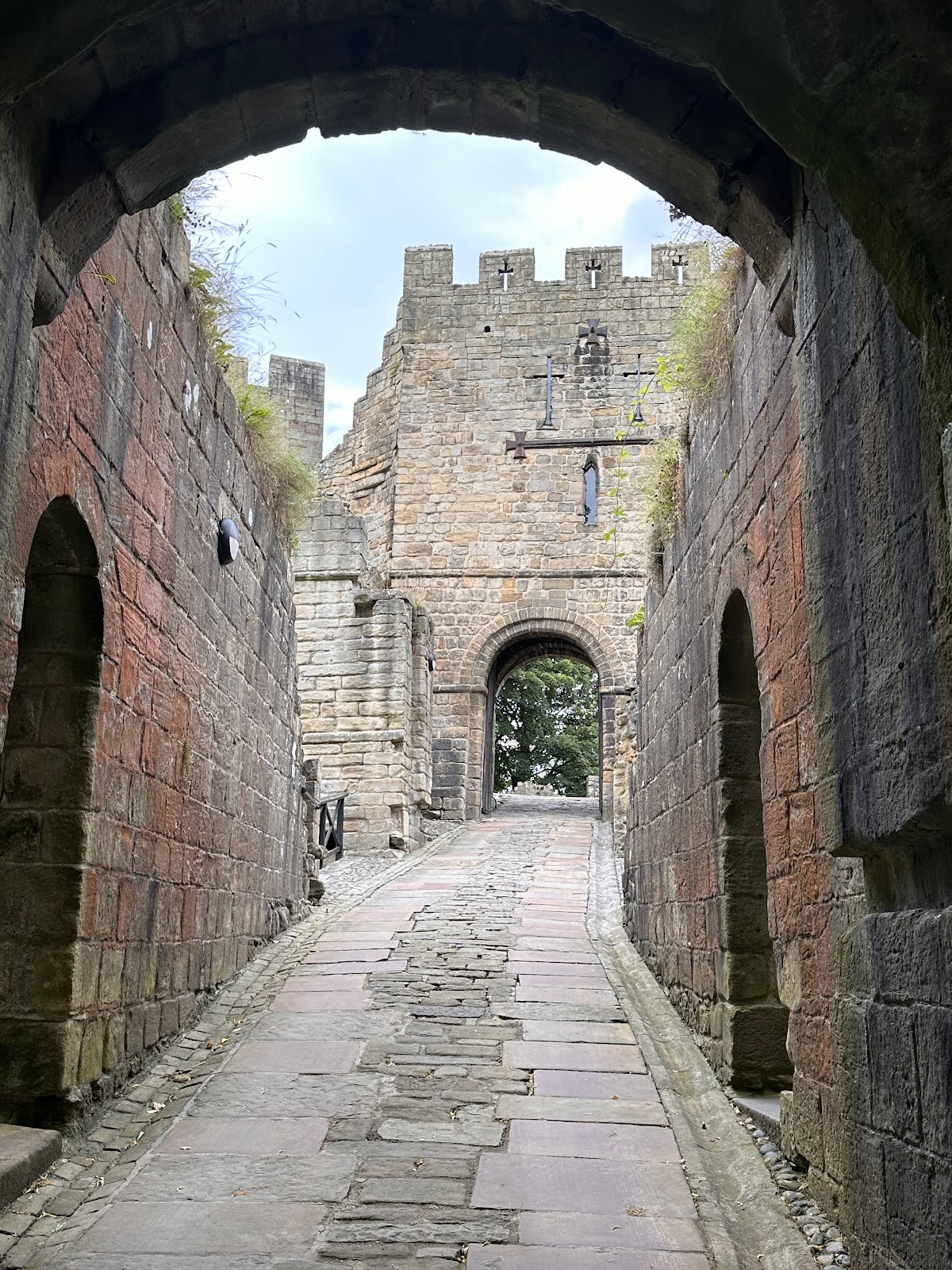 Prudhoe Castle, further view