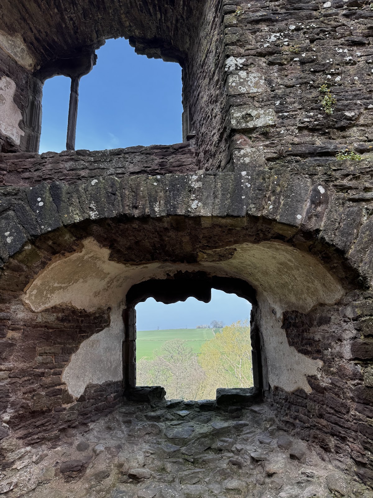 Raglan Castle, further view