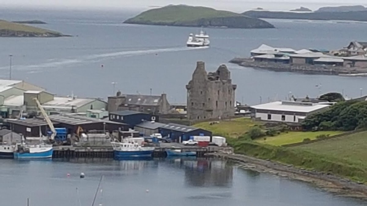Scalloway Castle, further view