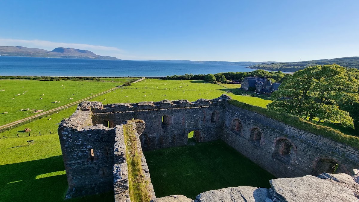 Skipness Castle and Chapel, further view