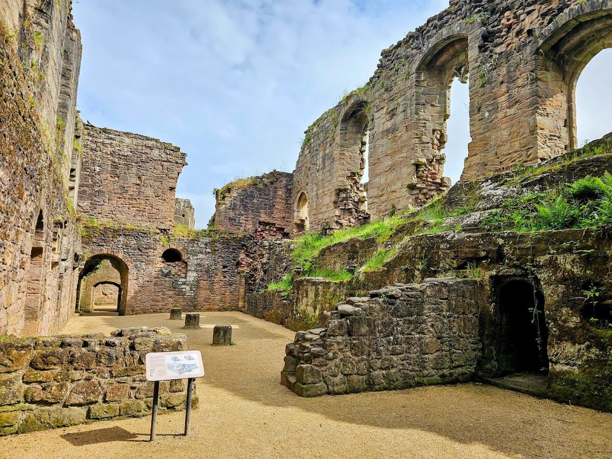 Spofforth Castle, further view