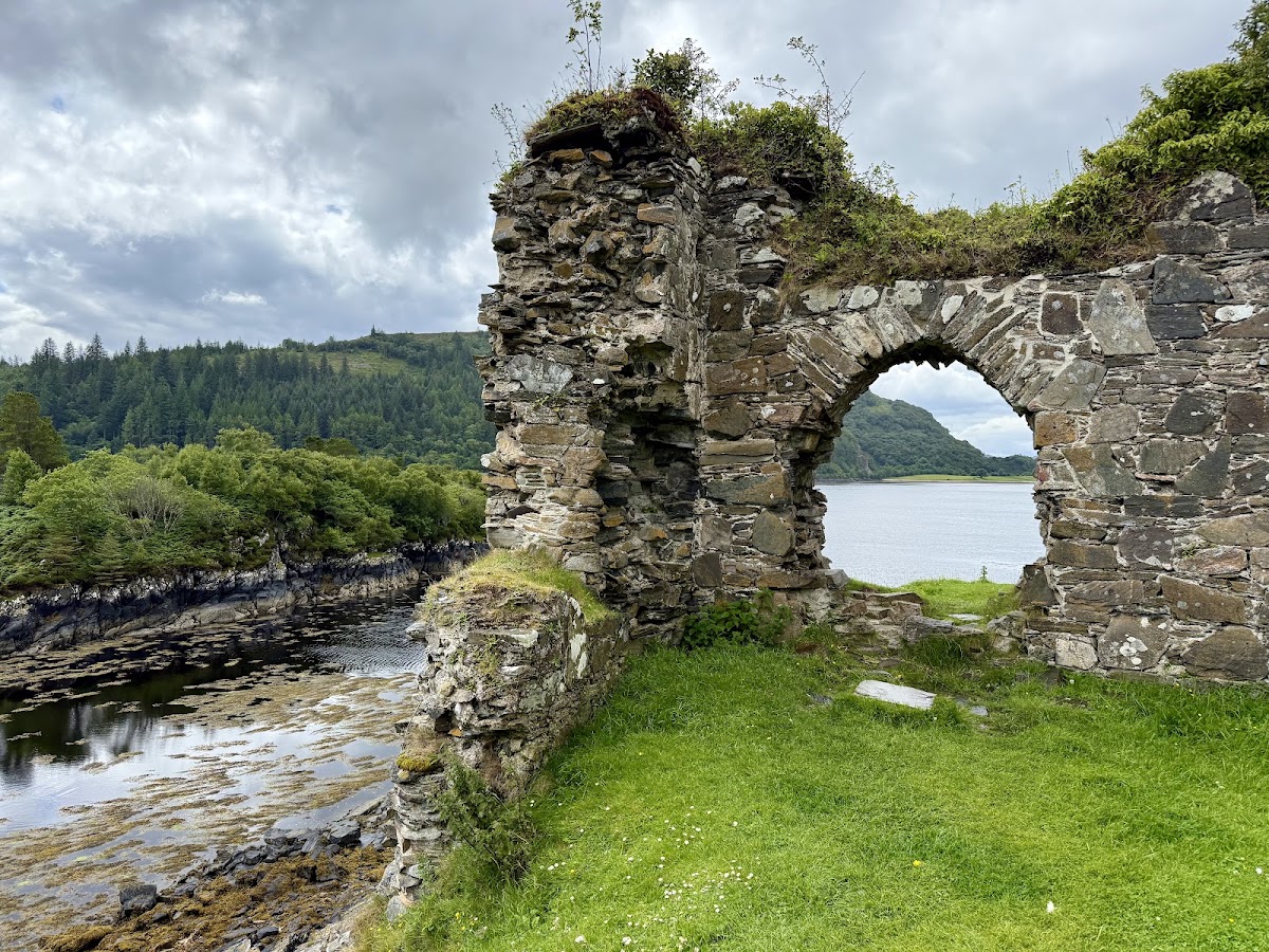 Strome Castle, further view