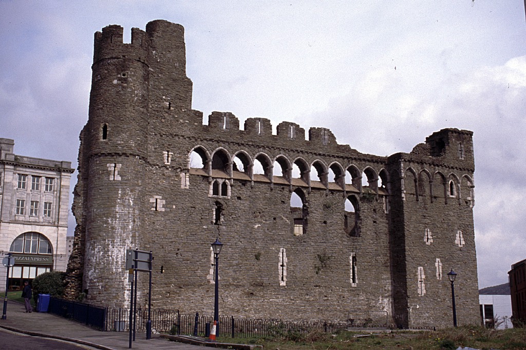 Swansea Castle, further view