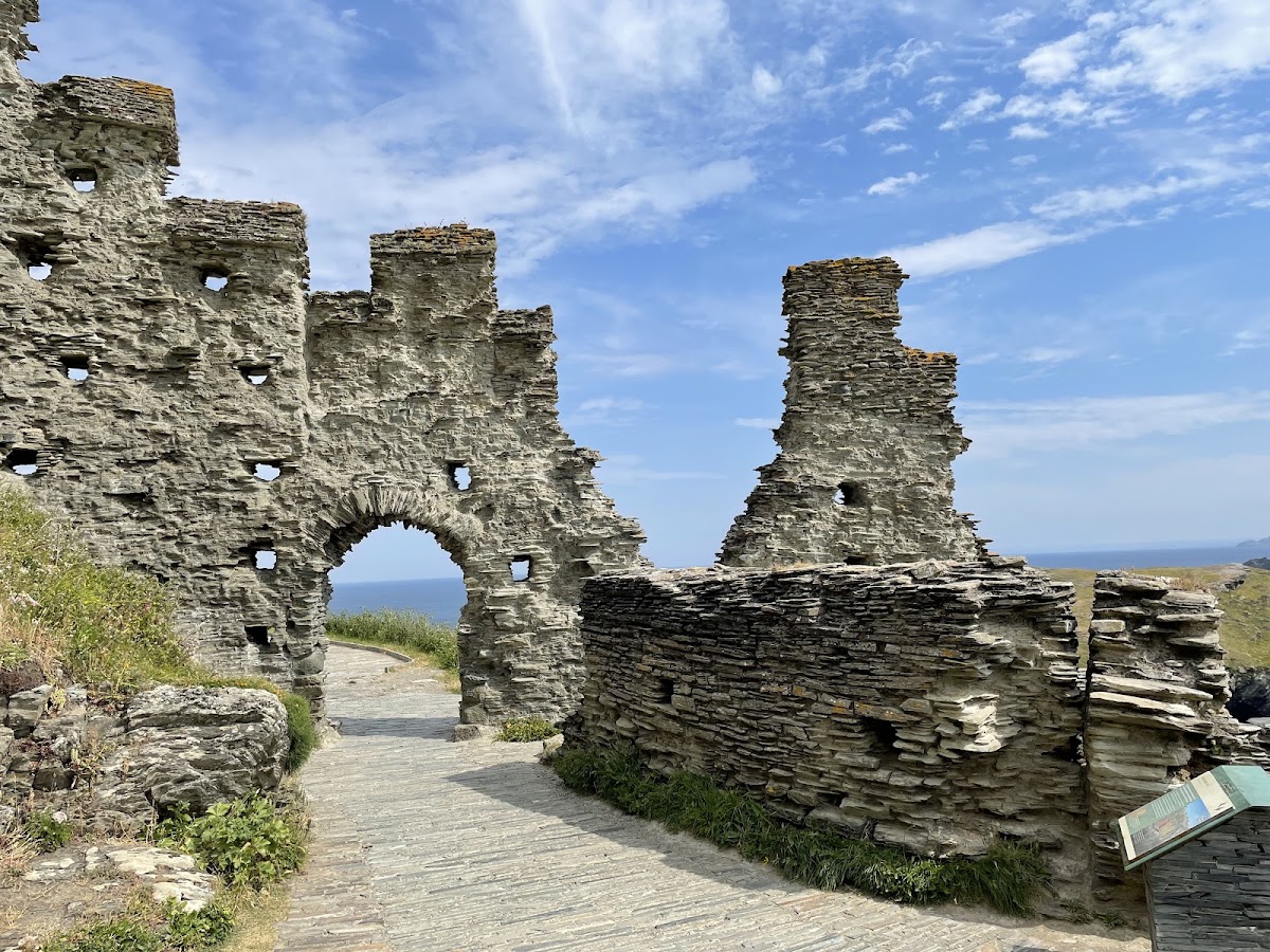 Tintagel Castle, further view