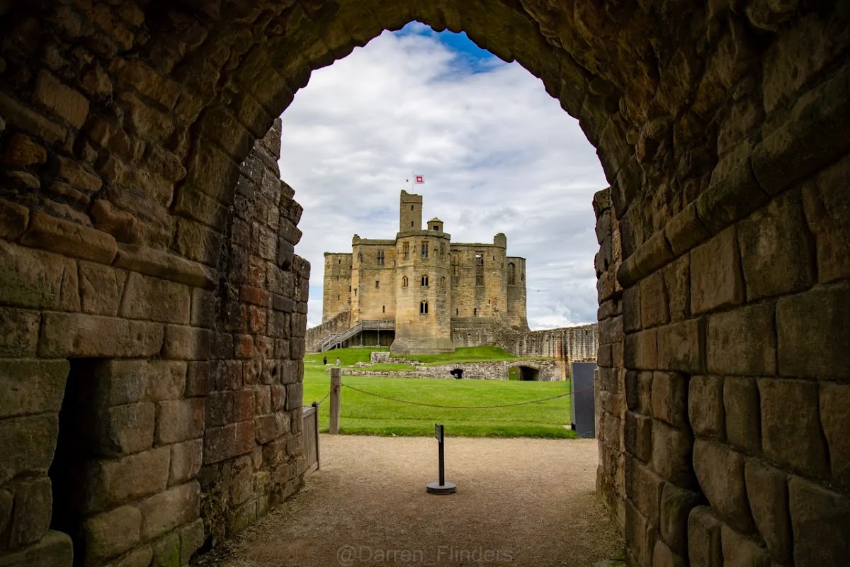 Warkworth Castle and Hermitage, further view