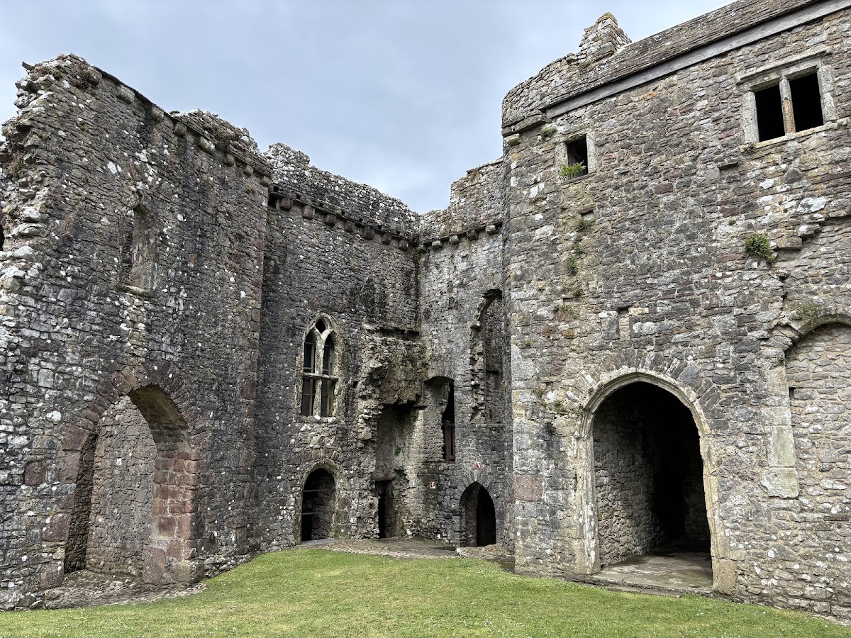 Weobley Castle, further view