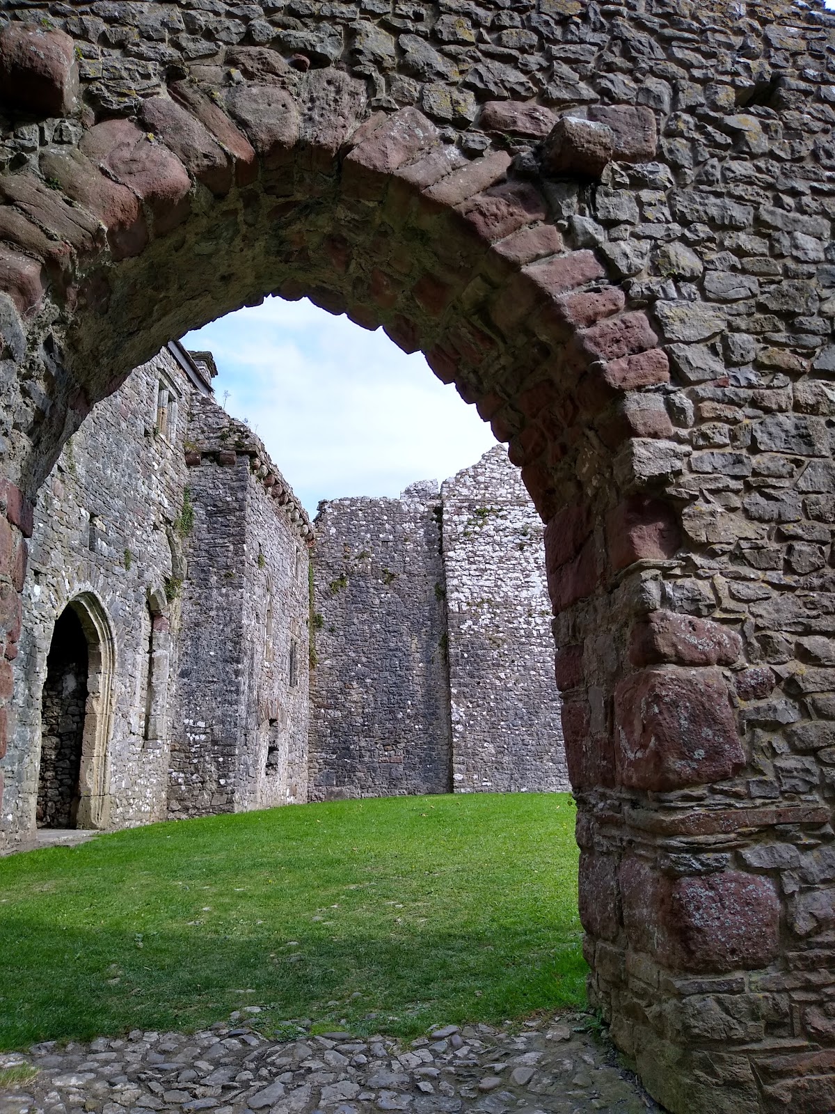 Weobley Castle, further view